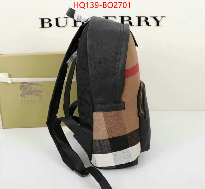 Burberry Bags(4A)-Backpack,high quality happy copy ,ID: BO2701,$: 139USD