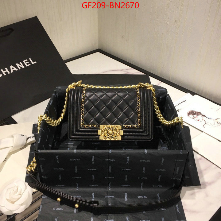 Chanel Bags(TOP)-Diagonal-,ID: BN2670,$: 209USD