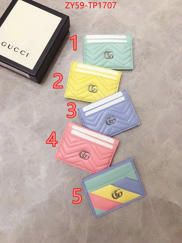 Gucci Bags(TOP)-Wallet-,ID: TP1707,$: 59USD