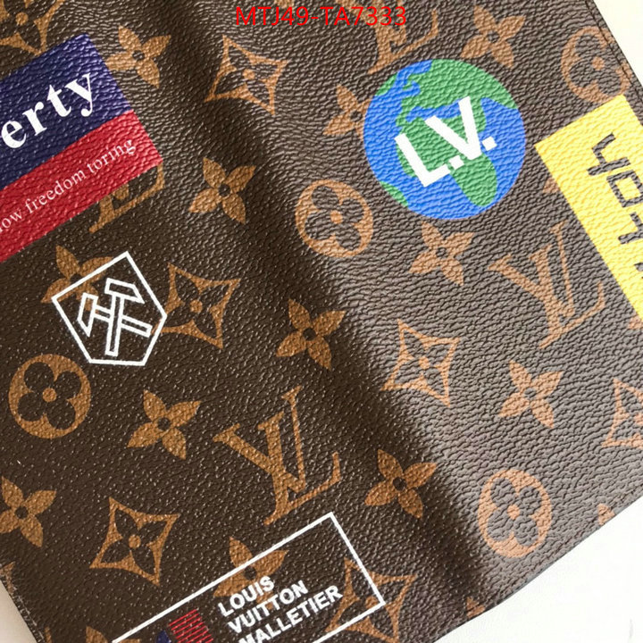 LV Bags(4A)-Wallet,ID: TA7333,$: 49USD