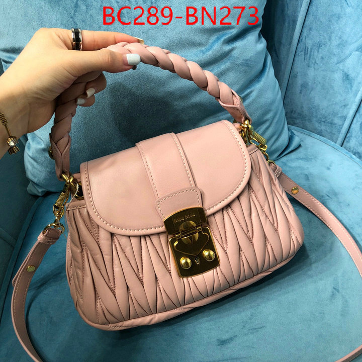 Miu Miu Bags(TOP)-Diagonal-,wholesale sale ,ID: BN273,$: 289USD