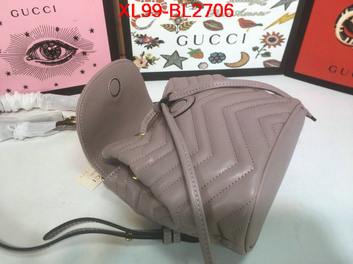 Gucci Bags(4A)-Backpack-,exclusive cheap ,ID: BL2706,$: 99USD