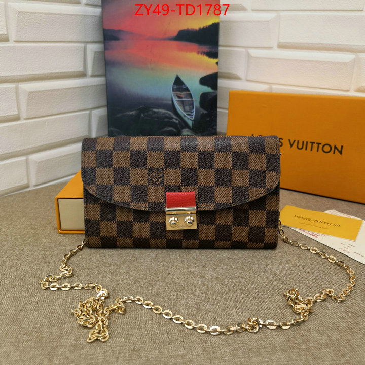 LV Bags(4A)-Wallet,ID: TD1787,$: 49USD