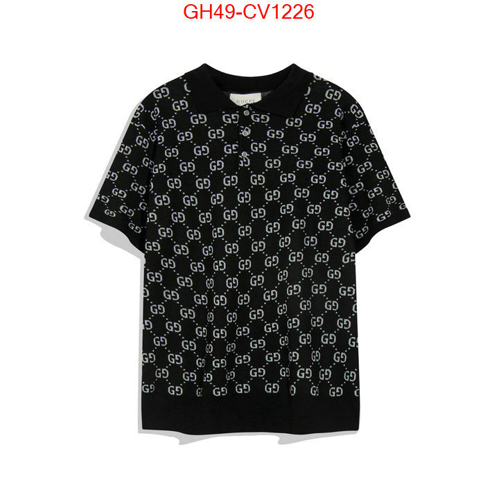 Clothing-Gucci,cheap online best designer , ID: CV1226,$: 49USD