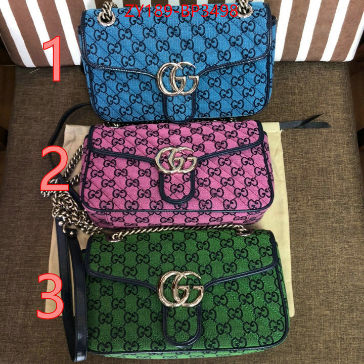 Gucci Bags(TOP)-Marmont,ID: BP3498,$: 189USD