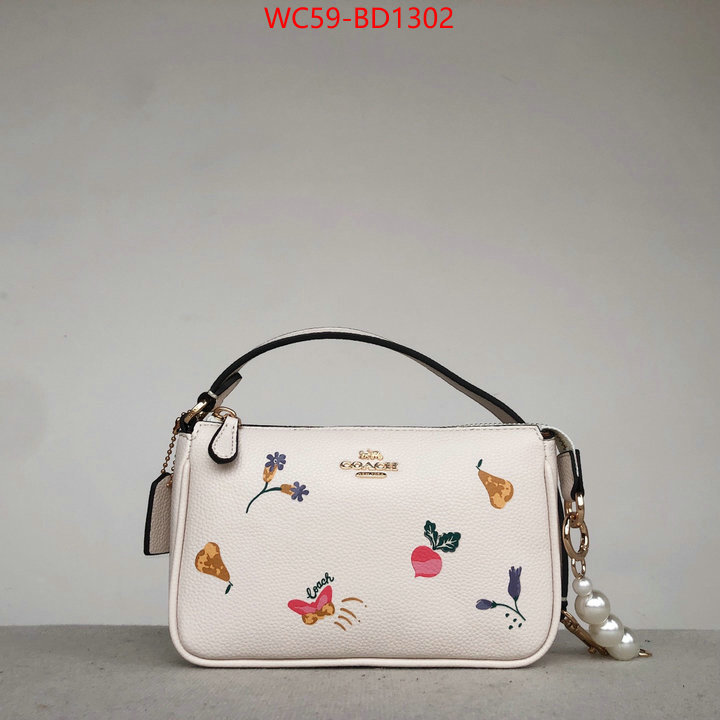 Coach Bags(4A)-Handbag-,best like ,ID: BD1302,$: 59USD