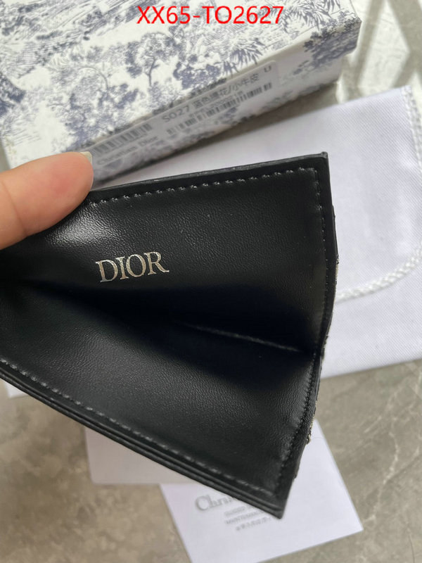 Dior Bags(TOP)-Wallet-,ID: TO2627,$: 65USD