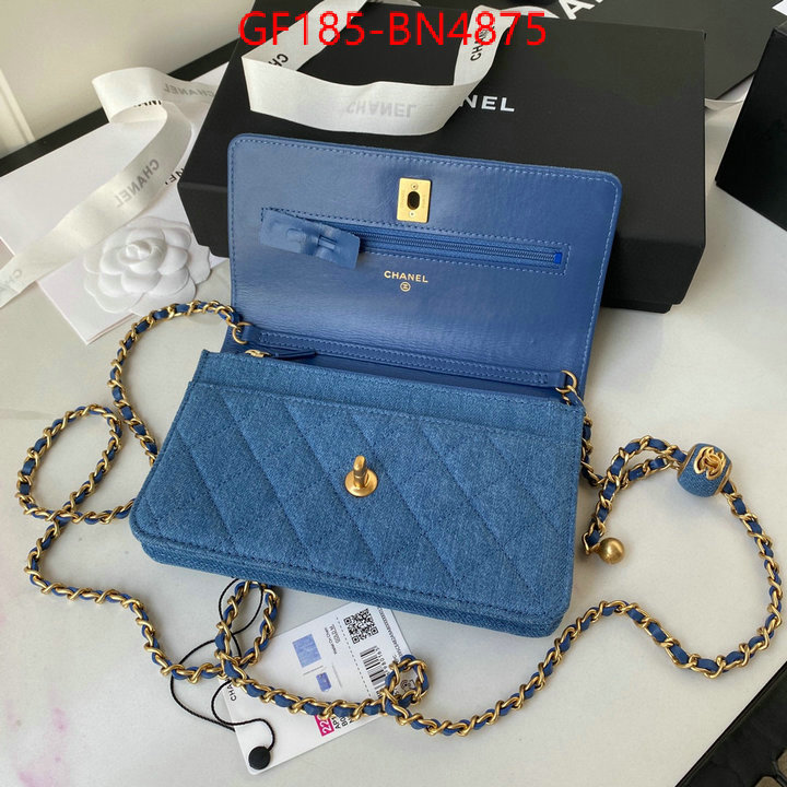 Chanel Bags(TOP)-Diagonal-,ID: BN4875,$: 185USD