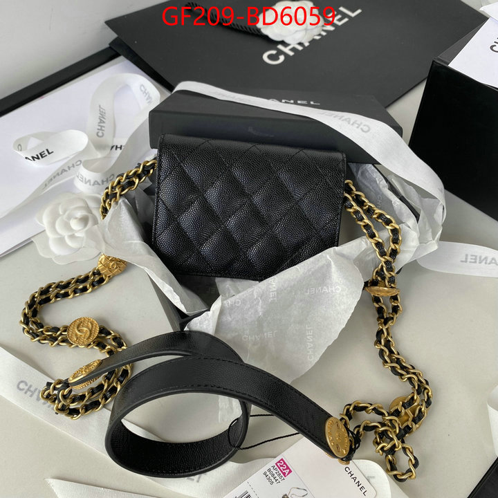 Chanel Bags(TOP)-Diagonal-,ID: BD6059,$: 209USD