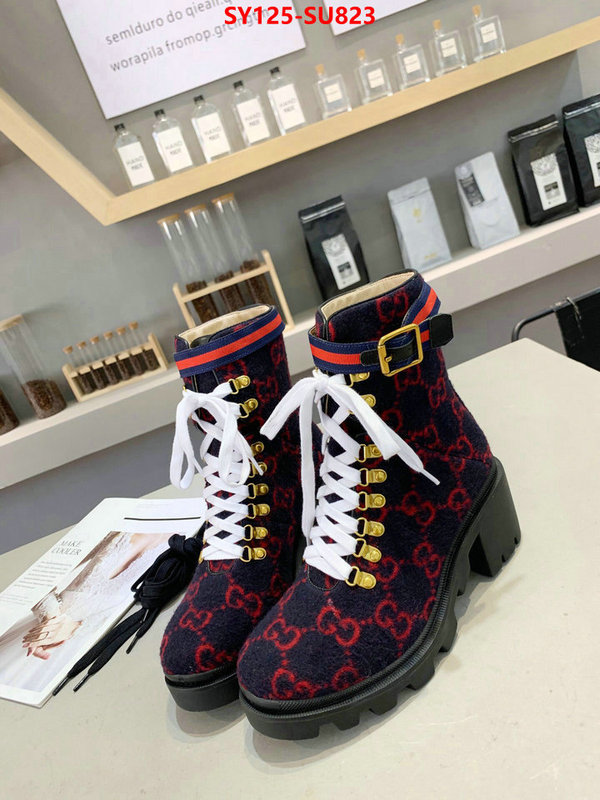 Women Shoes-Gucci,how to buy replcia , ID: SU823,$: 125USD