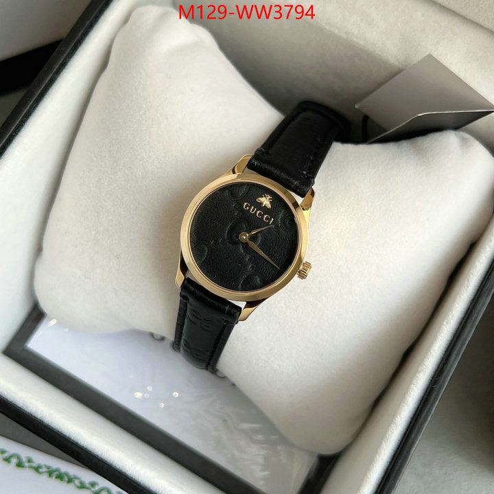 Watch(4A)-Gucci,replica wholesale , ID: WW3794,$: 129USD