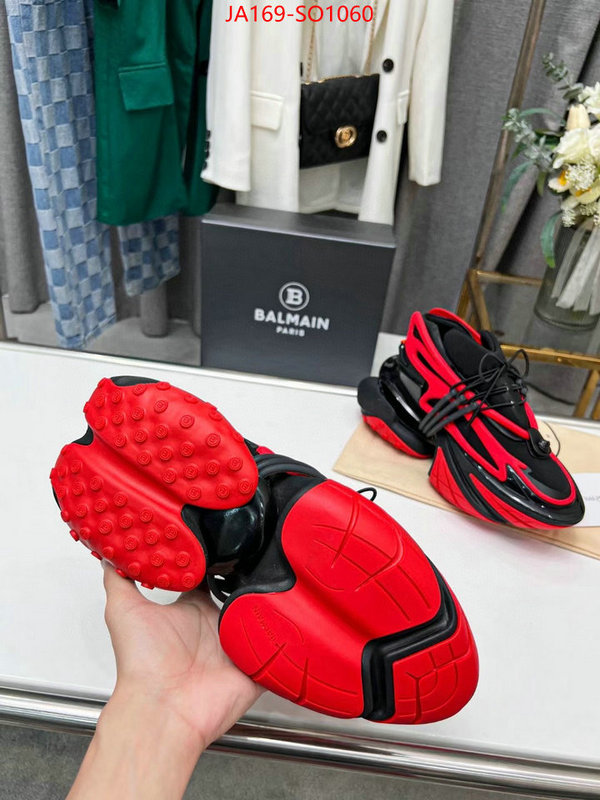 Women Shoes-Balmain,fake designer , ID: SO1060,$: 169USD