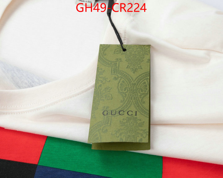 Clothing-Gucci,sale outlet online , ID: CR224,$: 49USD