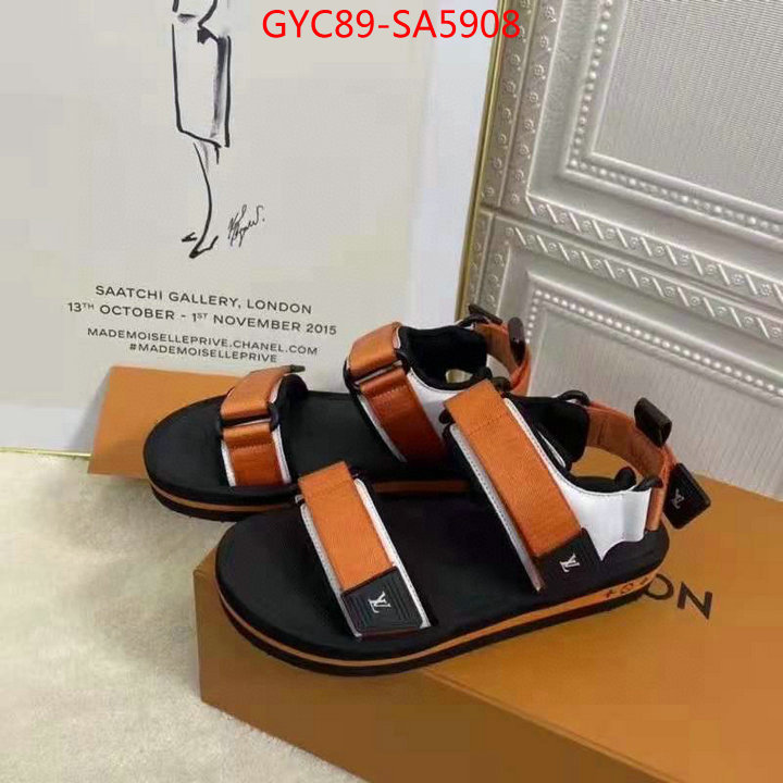 Women Shoes-LV,wholesale imitation designer replicas , ID: SA5908,$: 89USD