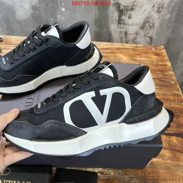 Men Shoes-Valentino,replica for cheap , ID: SW3033,$: 199USD