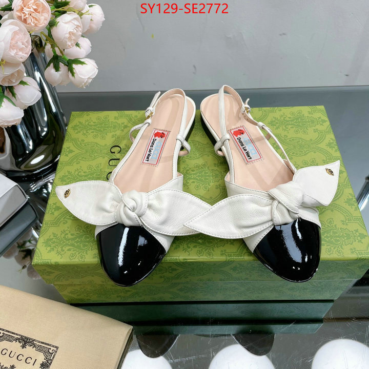 Women Shoes-Gucci,top 1:1 replica , ID: SE2772,$: 129USD