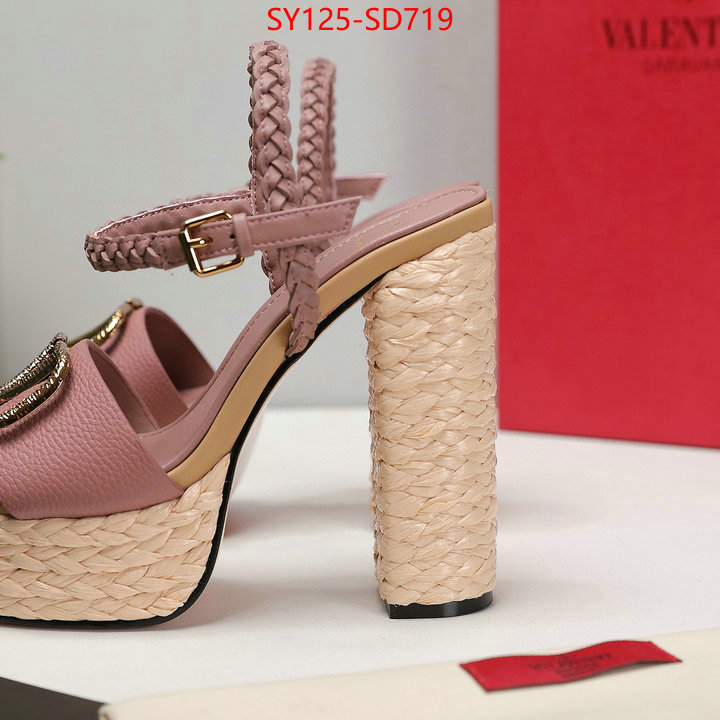 Women Shoes-Valentino,designer 7 star replica , ID: SD719,$: 125USD