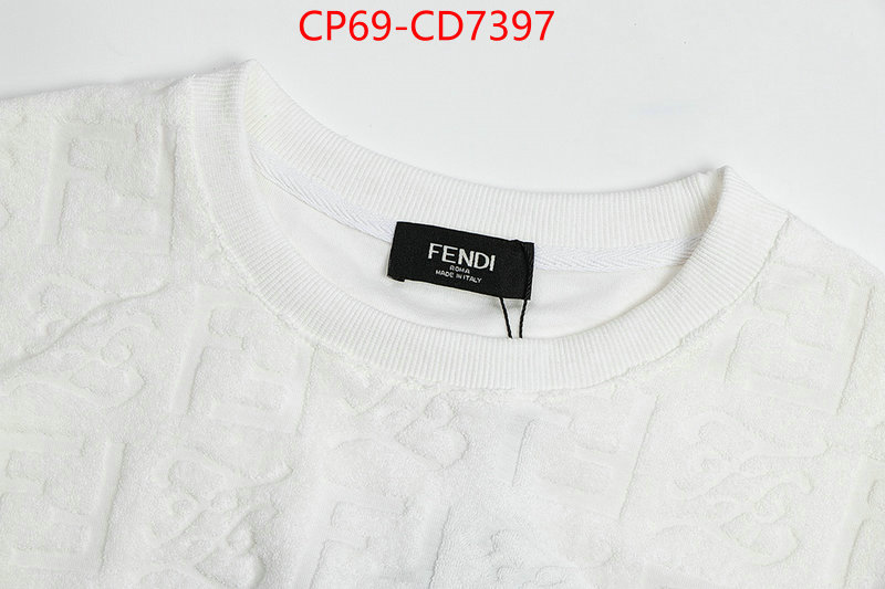 Clothing-Fendi,replica wholesale , ID: CD7397,$: 69USD