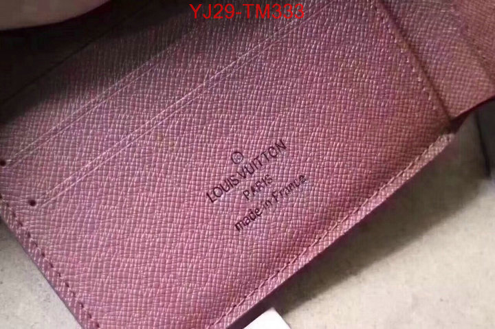 LV Bags(4A)-Wallet,ID: TM333,$:29USD