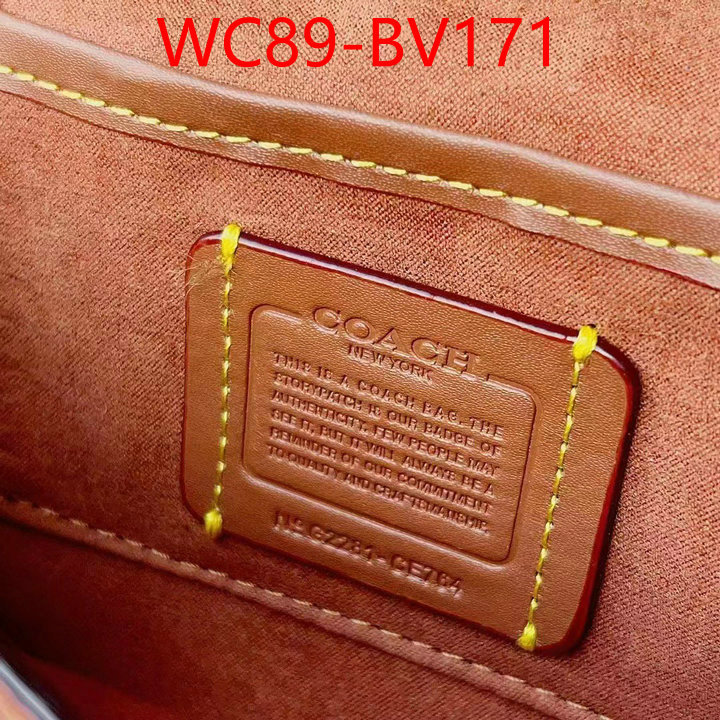 Coach Bags(4A)-Handbag-,is it ok to buy replica ,ID: BV171,$: 89USD