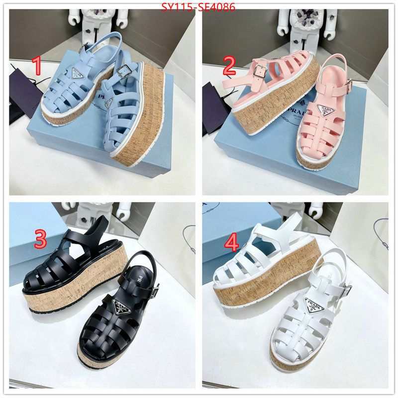 Women Shoes-Prada,sellers online , ID: SE4086,$: 115USD