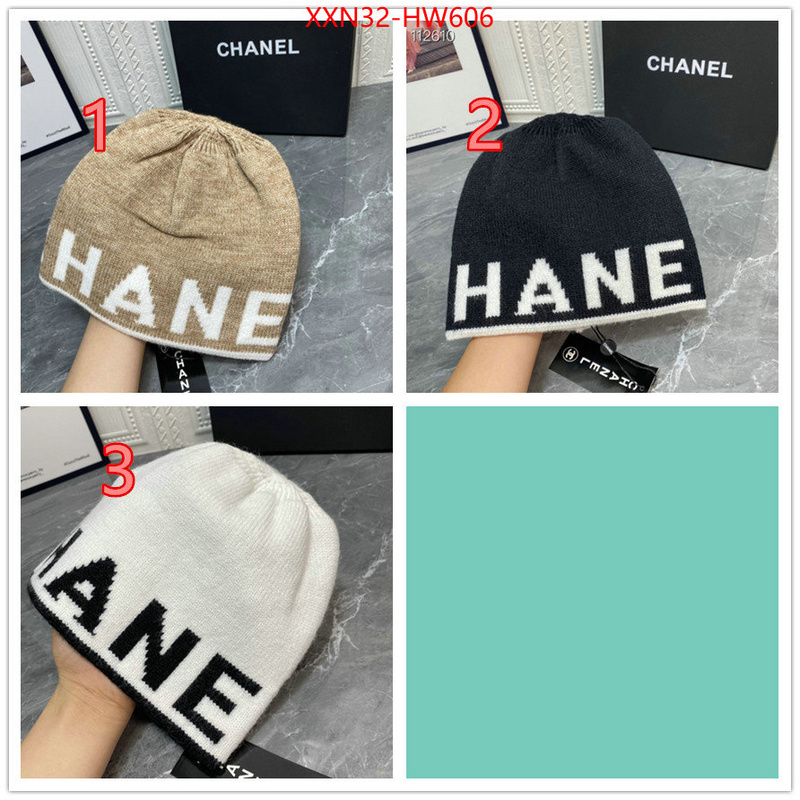 Cap (Hat)-Chanel,luxury cheap , ID: HW606,$: 32USD