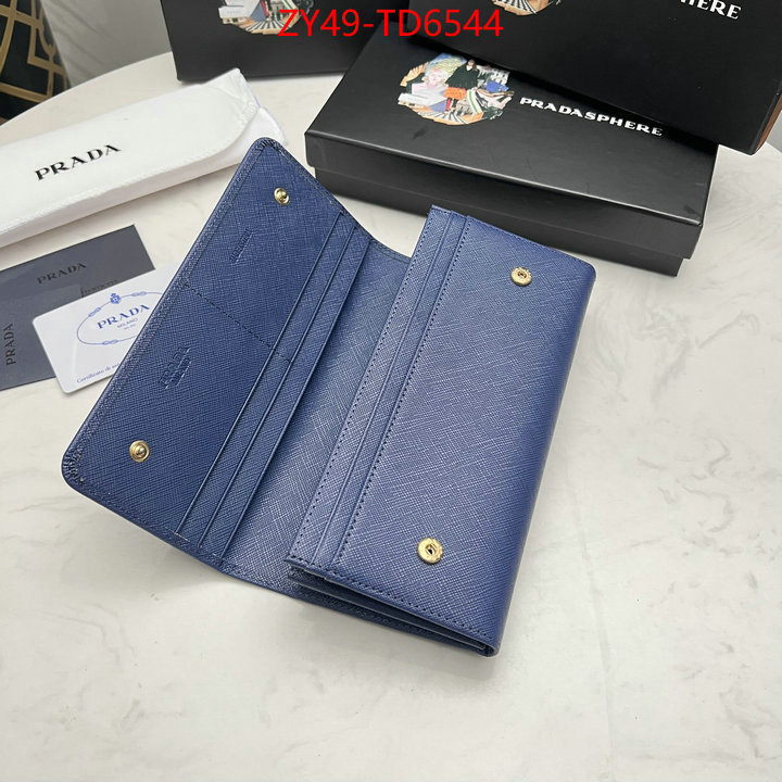 Prada Bags(4A)-Wallet,copy ,ID: TD6544,$: 49USD