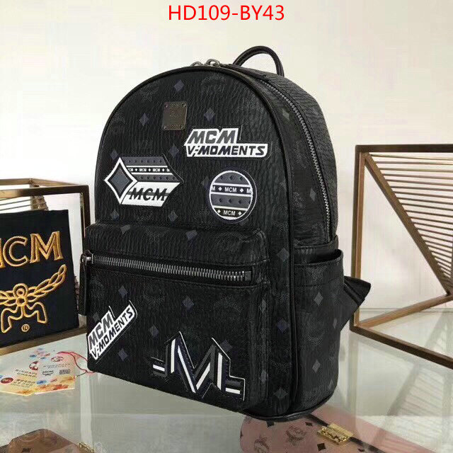 MCM Bags(TOP)-Backpack-,ID: BY43,$:109USD