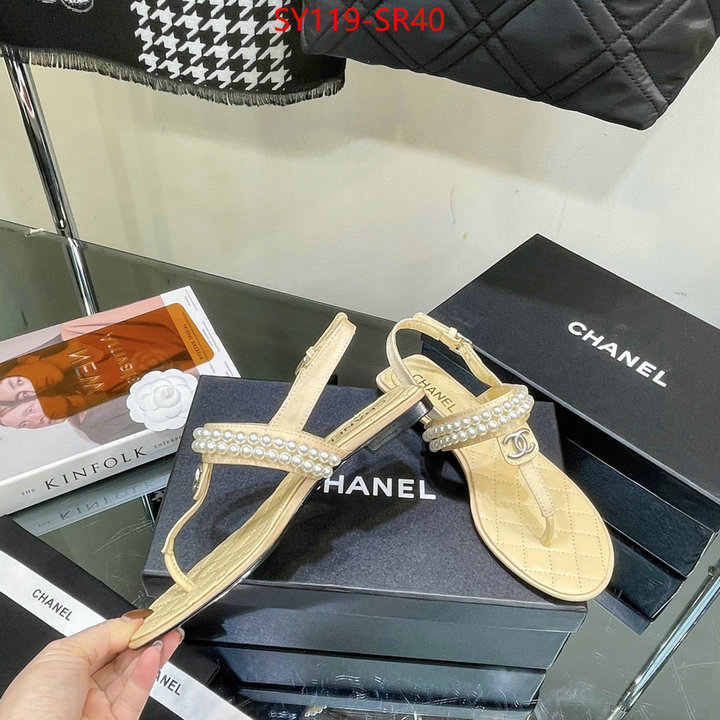 Women Shoes-Chanel,top 1:1 replica , ID:SR40,$: 119USD