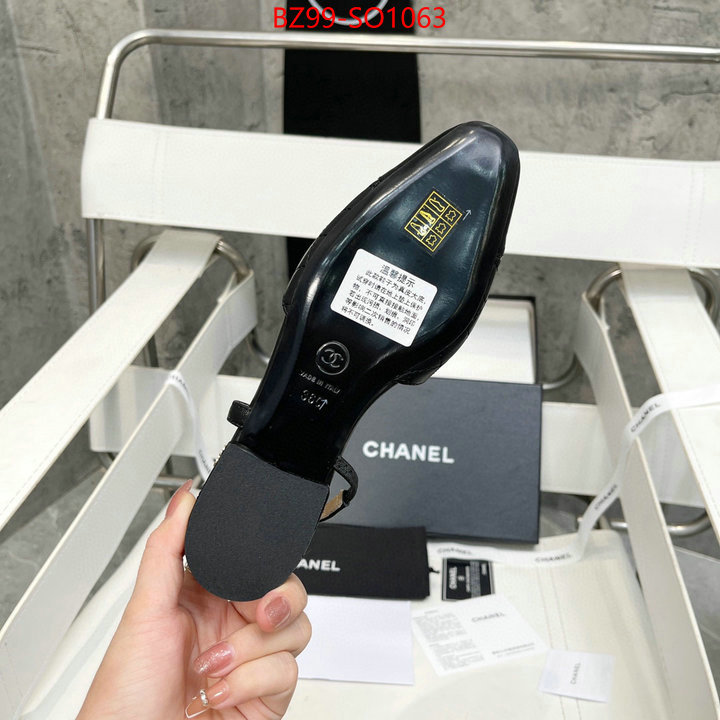 Women Shoes-Chanel,perfect quality designer replica , ID: SO1063,$: 99USD