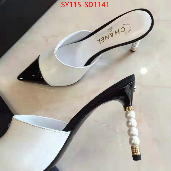 Women Shoes-Chanel,fake , ID: SD1141,$: 115USD