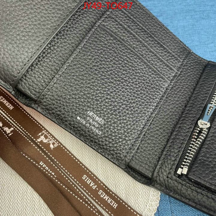 Hermes Bags(4A)-Wallet-,replica 1:1 high quality ,ID: TO647,$: 49USD