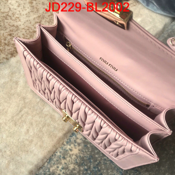 Miu Miu Bags(TOP)-Diagonal-,found replica ,ID: BL2002,$: 229USD