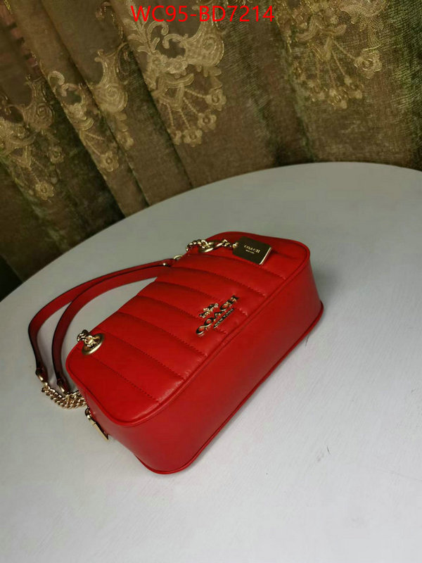 Coach Bags(4A)-Handbag-,buy luxury 2023 ,ID: BD7214,$: 95USD