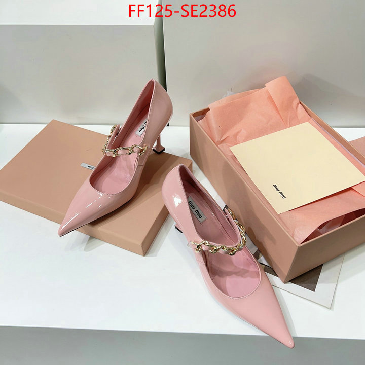 Women Shoes-Miu Miu,aaaaa replica , ID: SE2386,$: 125USD