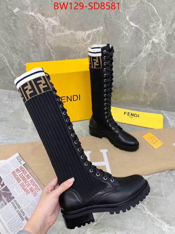 Women Shoes-Fendi,replica best , ID: SD8581,$: 129USD