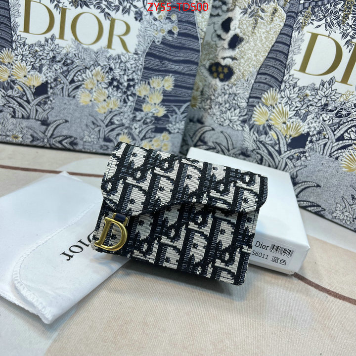 Dior Bags(4A)-Wallet-,ID: TD500,$: 55USD