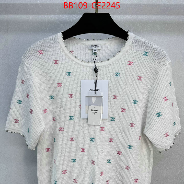 Clothing-Chanel,shop designer replica , ID: CE2245,$: 109USD