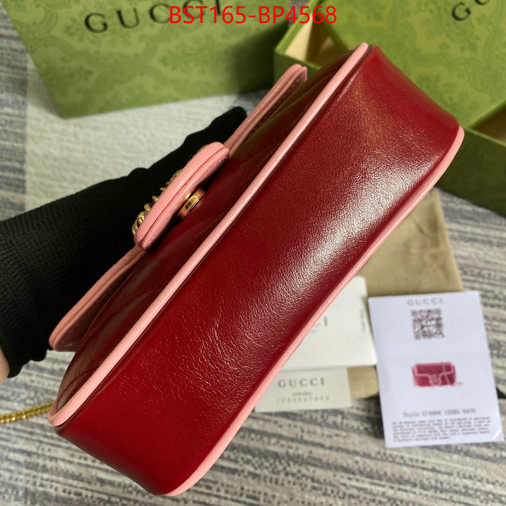 Gucci Bags(TOP)-Marmont,replica how can you ,ID: BP4568,$: 165USD