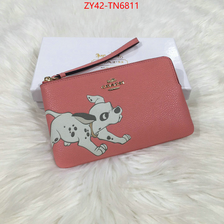 Coach Bags(4A)-Wallet,where can you buy a replica ,ID: TN6811,$: 42USD