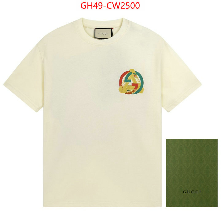 Clothing-Gucci,replcia cheap , ID: CW2500,$: 49USD