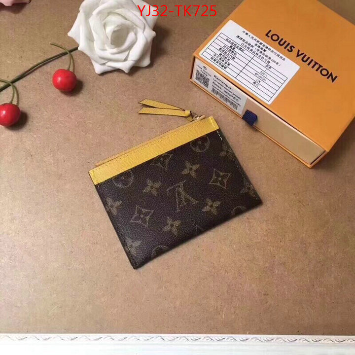 LV Bags(4A)-Wallet,ID: TK725,$:32USD