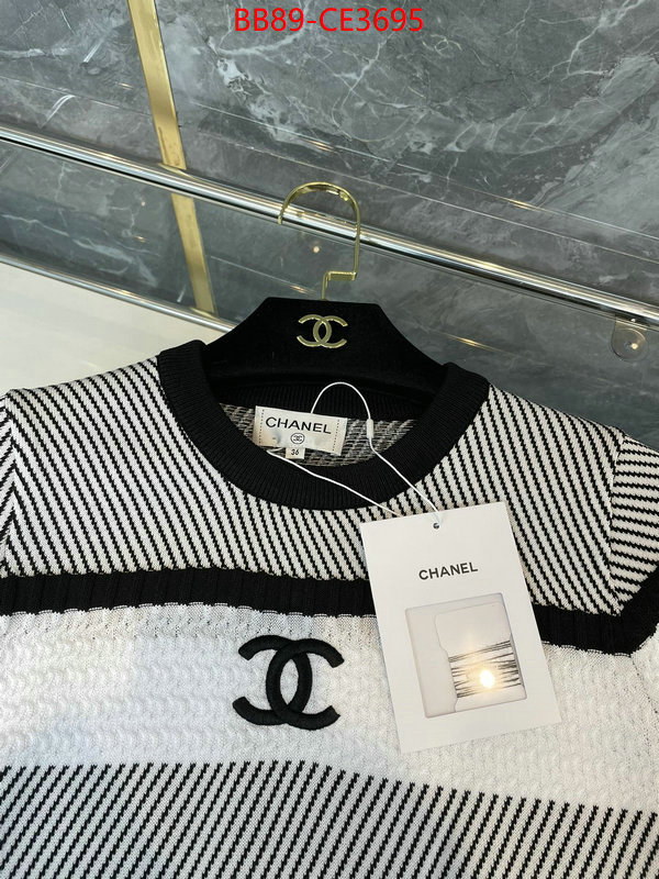 Clothing-Chanel,we provide top cheap aaaaa ,ID: CE3695,$:89USD