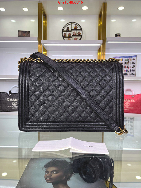 Chanel Bags(TOP)-Le Boy,ID: BD3316,$: 215USD