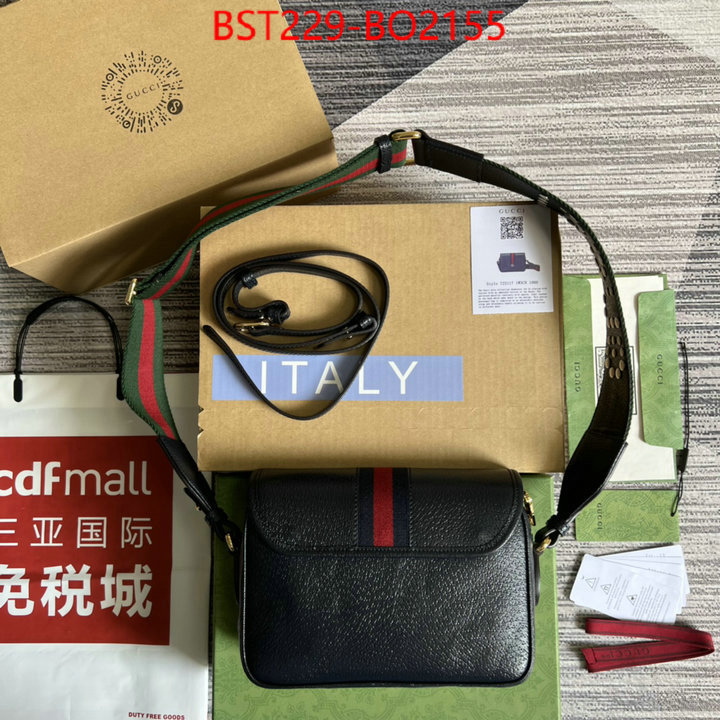 Gucci Bags(TOP)-Diagonal-,perfect ,ID: BO2155,$: 229USD