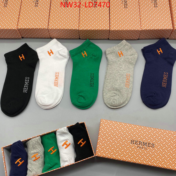 Sock-Hermes,where to buy replicas , ID: LD7470,$: 32USD