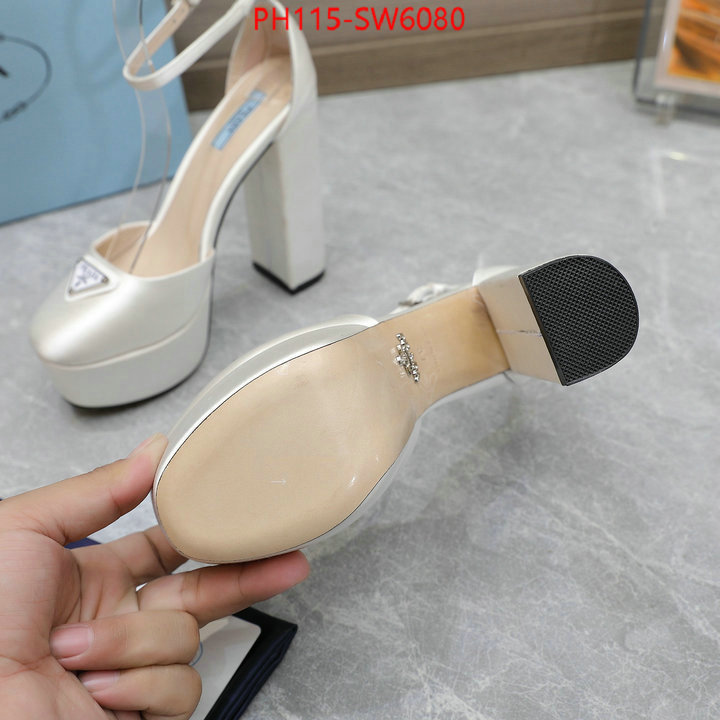 Women Shoes-Prada,highest quality replica , ID: SW6080,$: 115USD