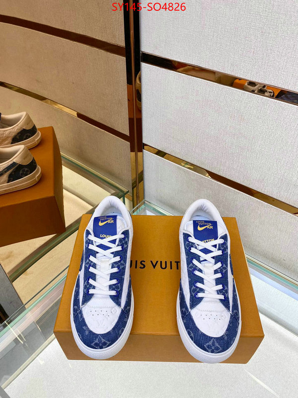 Men Shoes-LV,top quality designer replica , ID: SO4826,$: 145USD