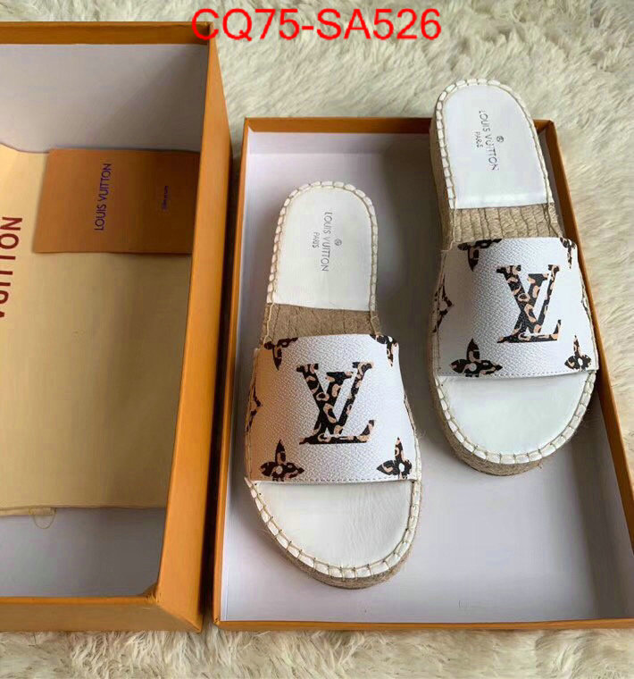 Women Shoes-LV,what 1:1 replica , ID:SA526,$:75USD