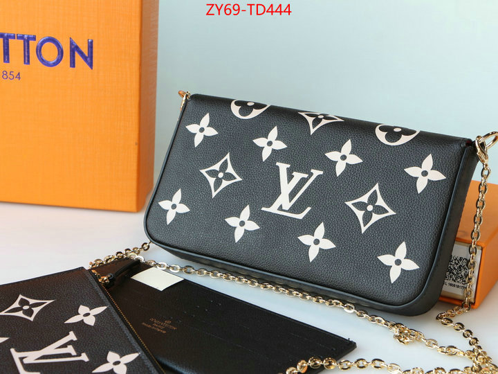 LV Bags(4A)-Wallet,ID: TD444,$: 69USD